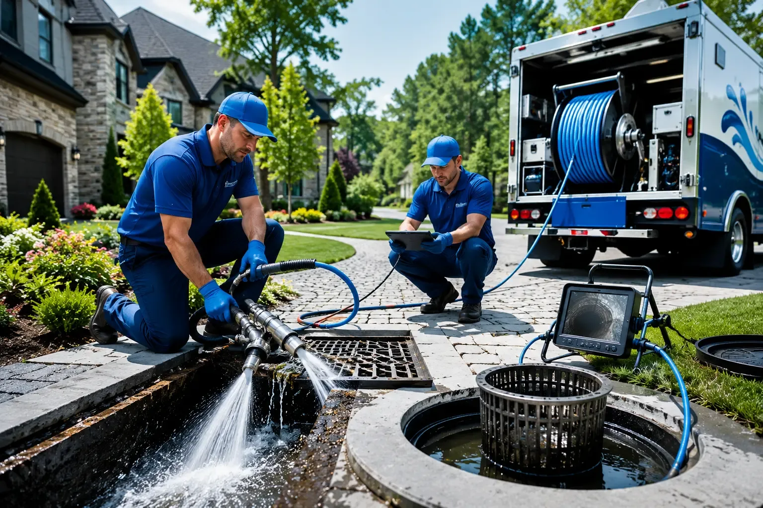 Local outdoor drain cleaning professionals in Chenango Forks, NY